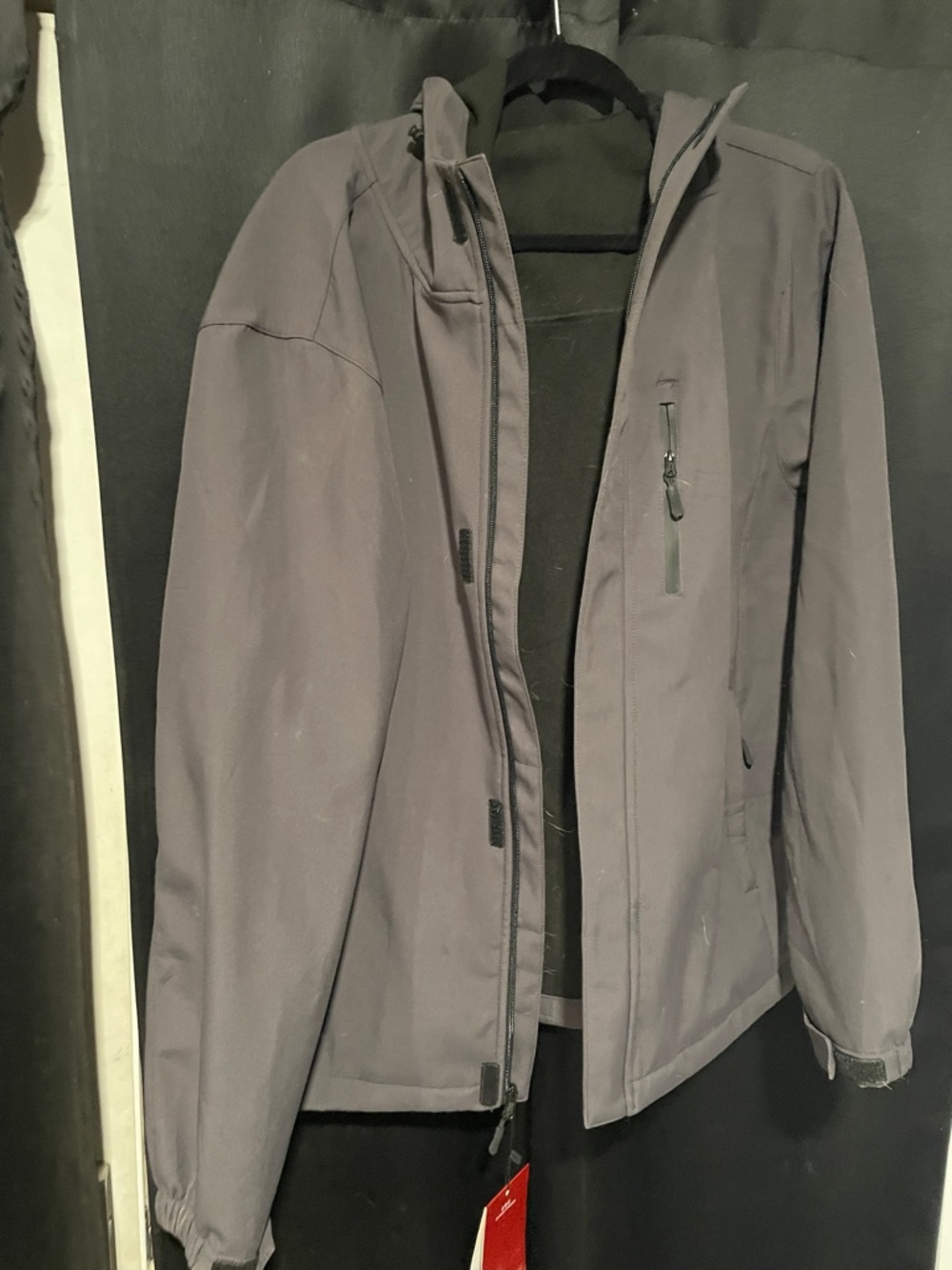 Men's Windbreaker Jacket - Gray